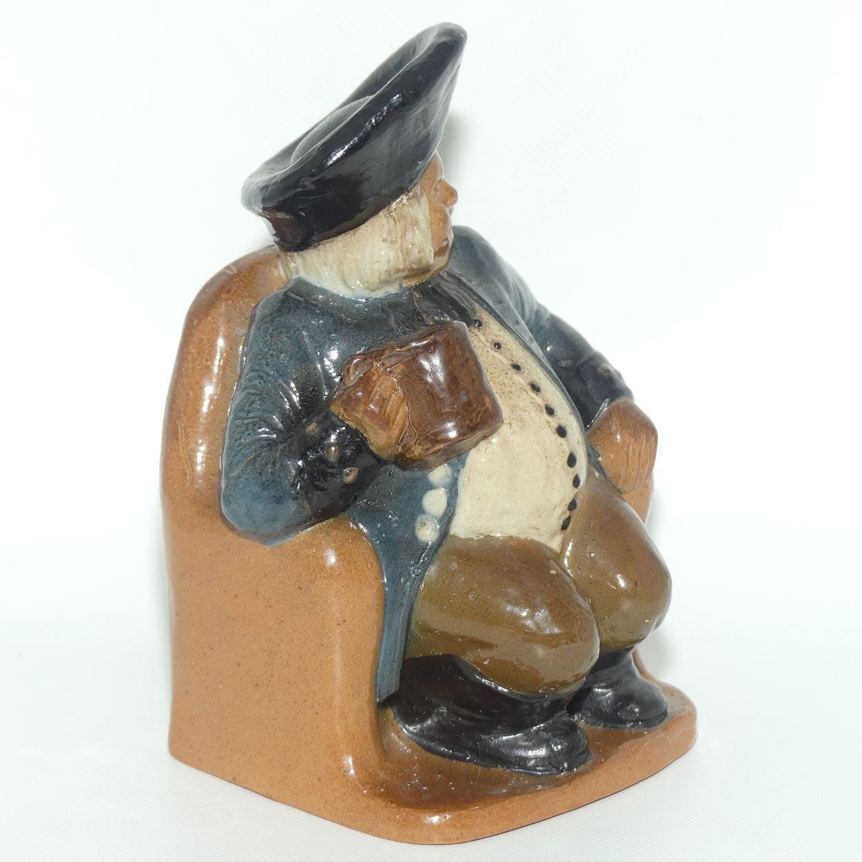 X8587 Royal Doulton Lambeth Harry Simeon Armchair Toby Ashpot