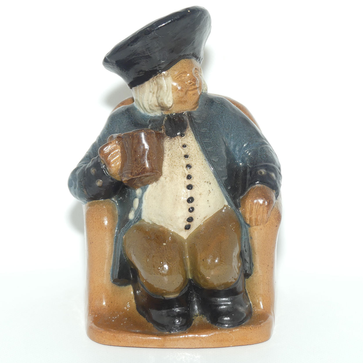 X8587 Royal Doulton Lambeth Harry Simeon Armchair Toby Ashpot