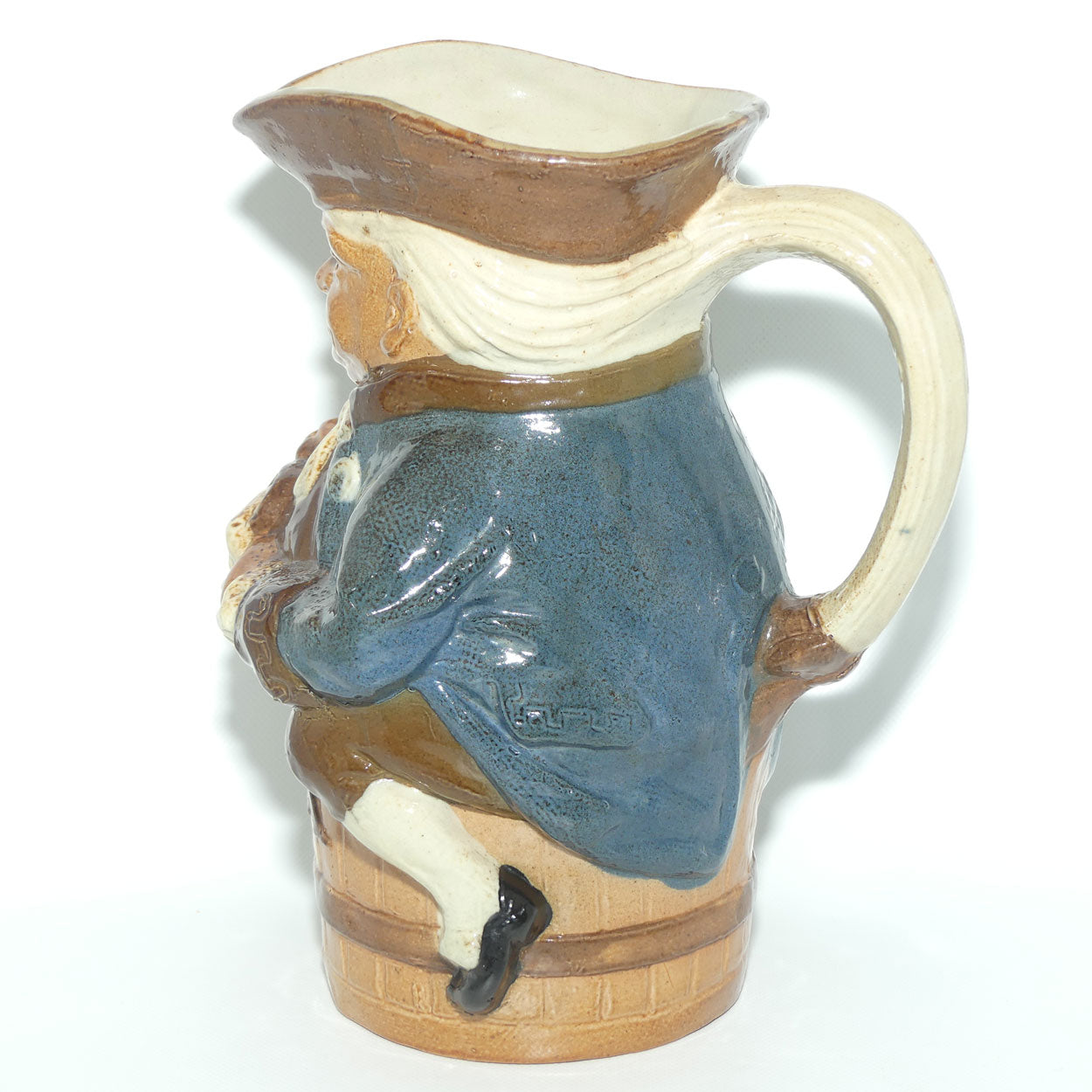 X8590 Royal Doulton Lambeth Harry Simeon Toby XX Large toby | Hand holds jug of Ale | Brown waistcoat