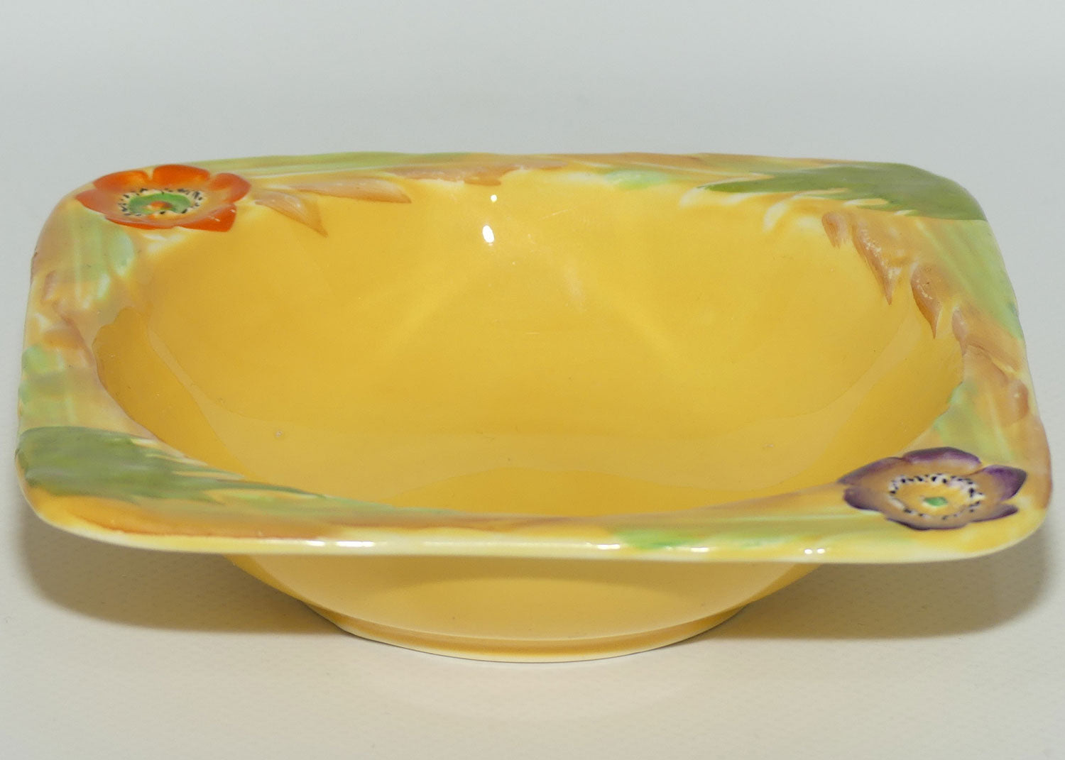 Carlton Ware Anemone square bowl