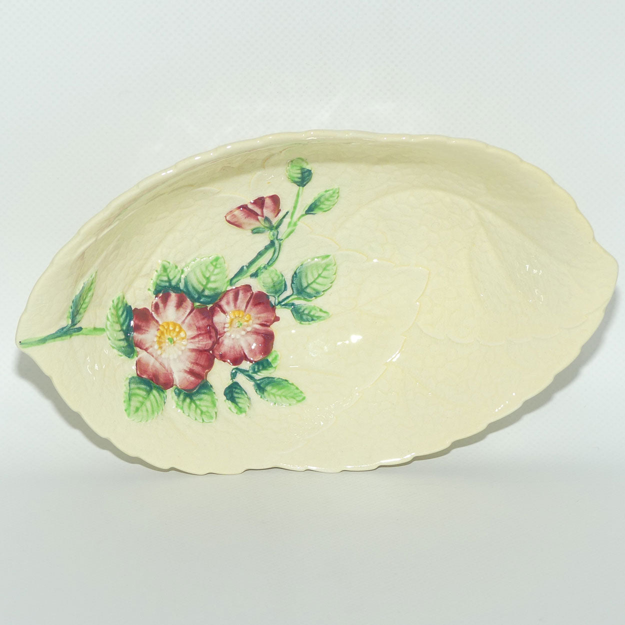 Carlton Ware Wild Rose on Yellow leaf bowl | 2116/4 | #2