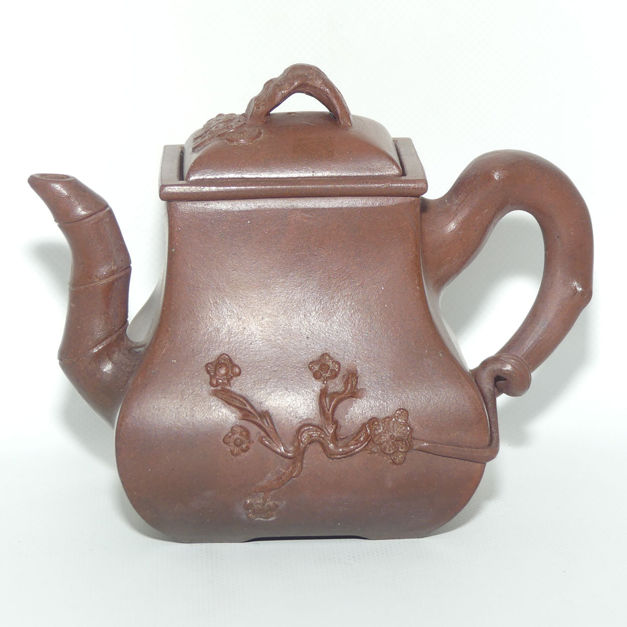 Chinese Yixing | Zisha tea pot with Cherry Blossom decoration