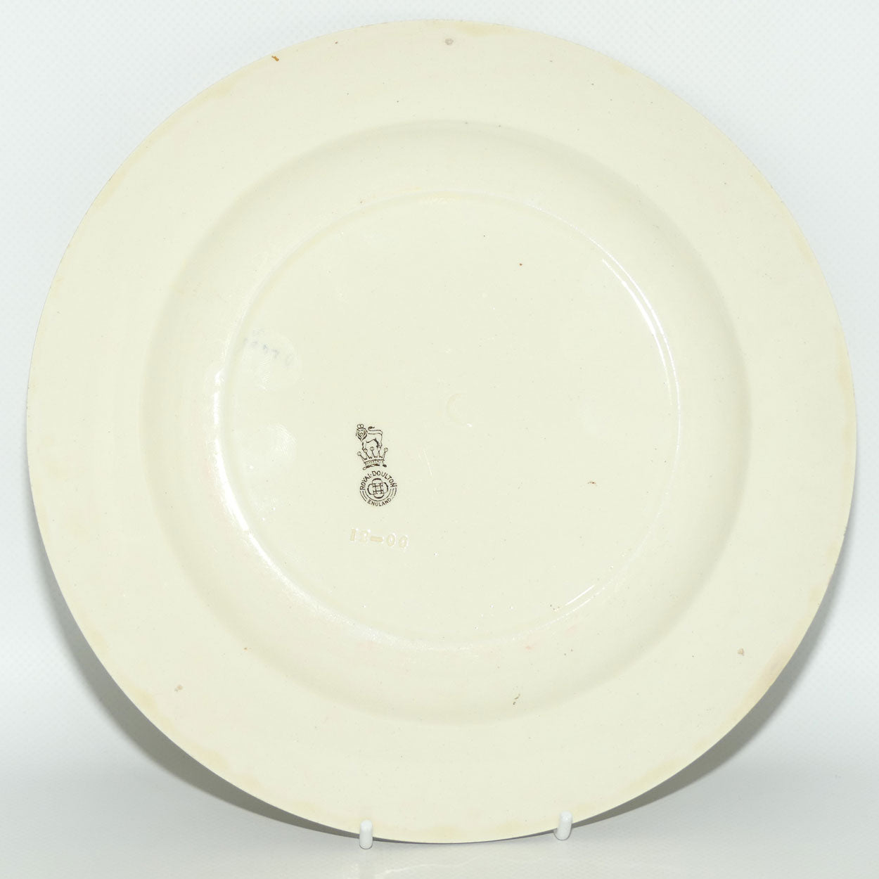 Royal Doulton Early Motoring plate D2406: Yokel and Motorist | Medium #2
