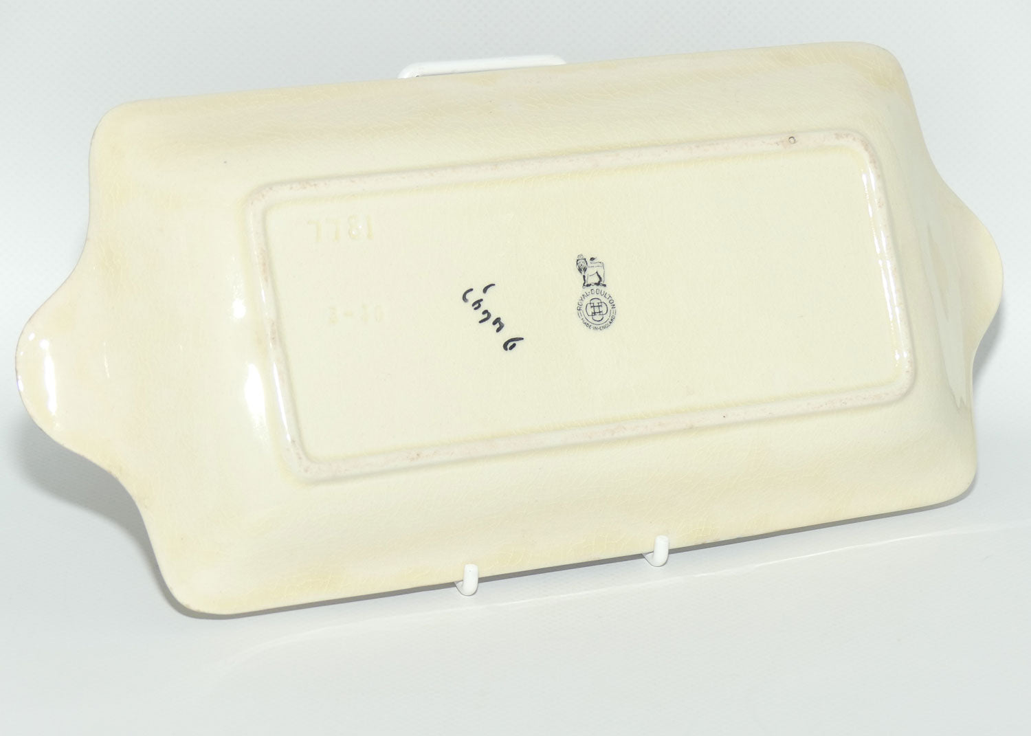 Royal Doulton Gnomes B with gilt highlights sandwich tray D4697 | York Shape