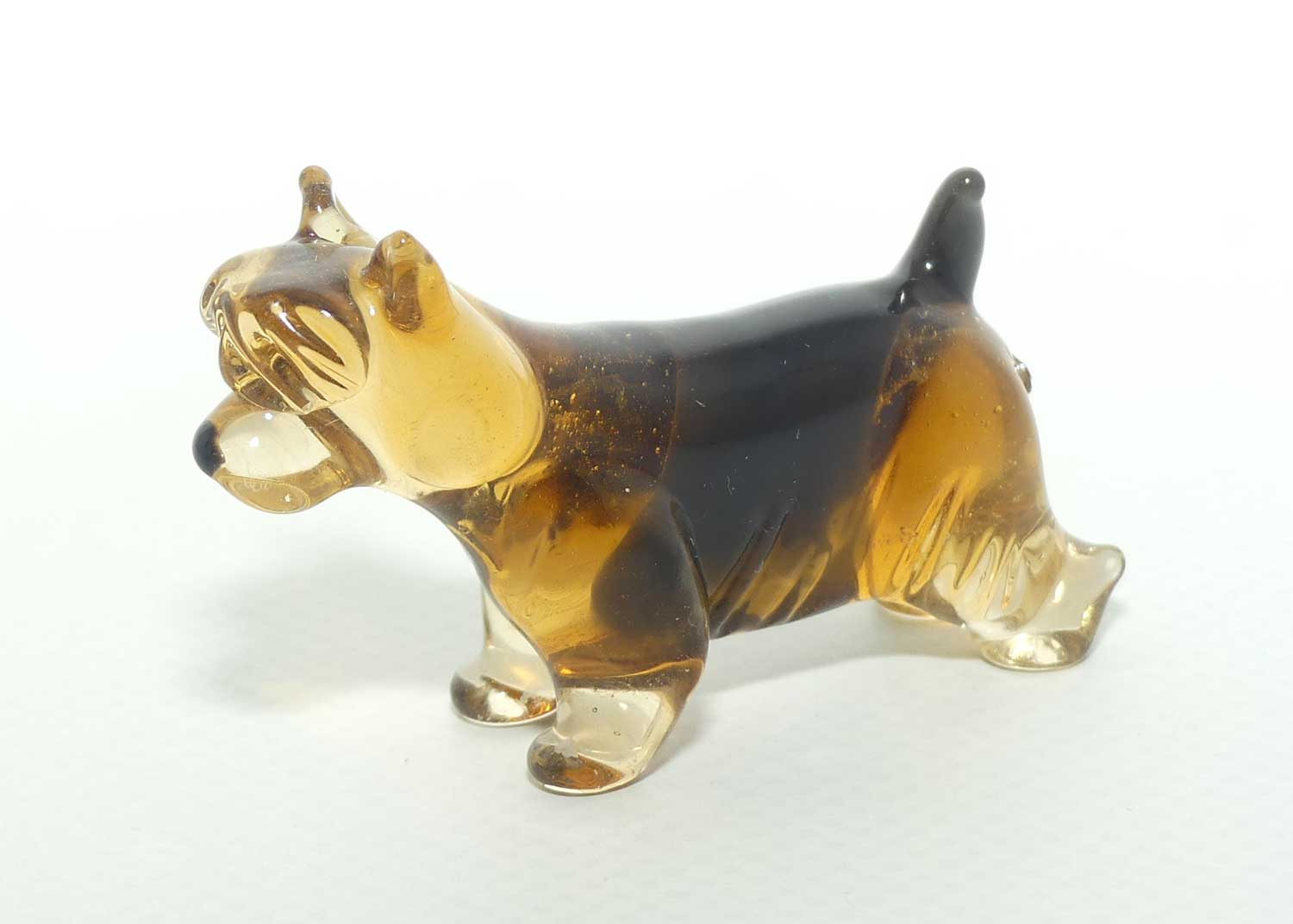 Fine quality Russian Lampwork Glass Yorkshire Terrier