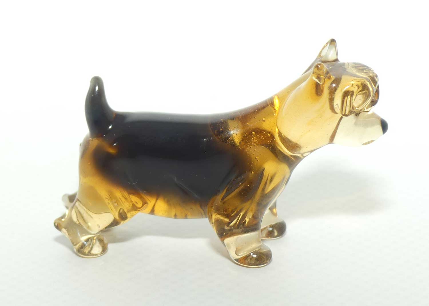 Fine quality Russian Lampwork Glass Yorkshire Terrier