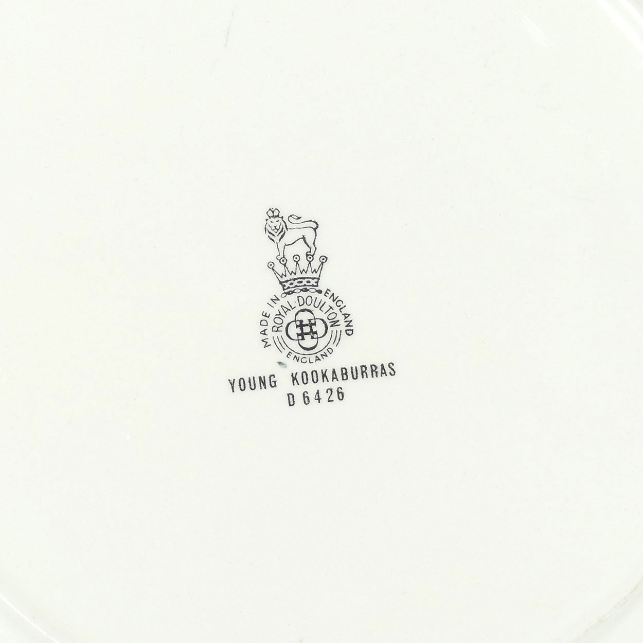 Royal Doulton Australian Views plate #7 | Young Kookaburras D6426