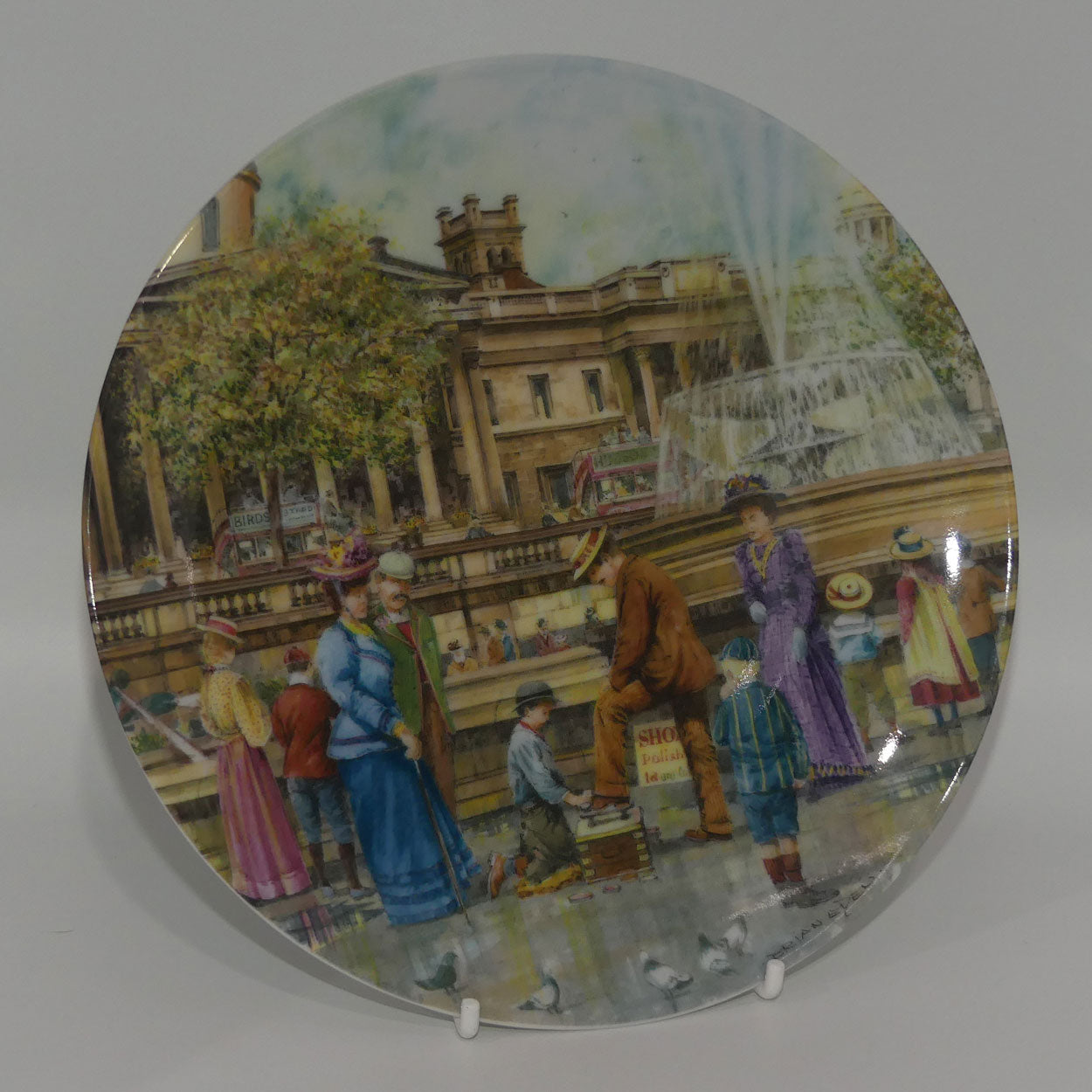 bradex-26-d8-10-10-cries-of-london-10-plate-the-shoe-shine-boy