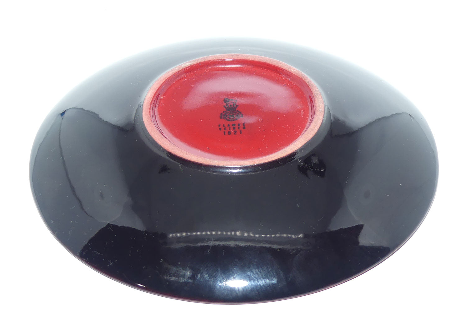 Royal Doulton Flambe Veined dish | 1621