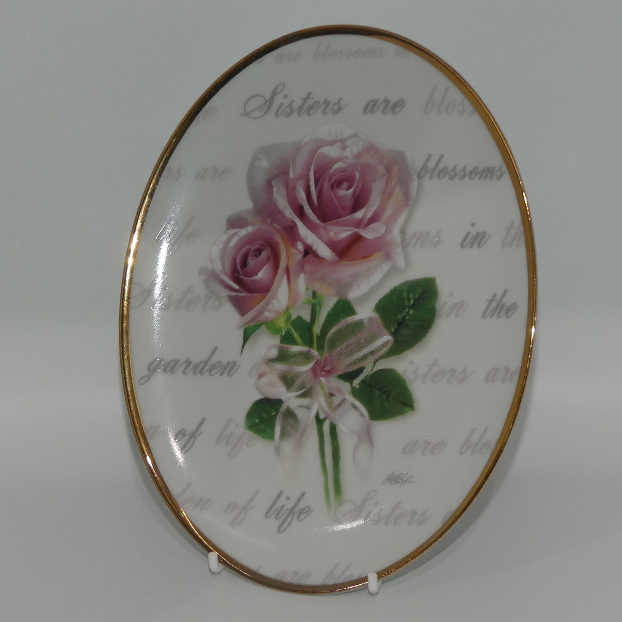 bradex-84-b10-942-1-plate-sisters-forever-my-sister-my-friend