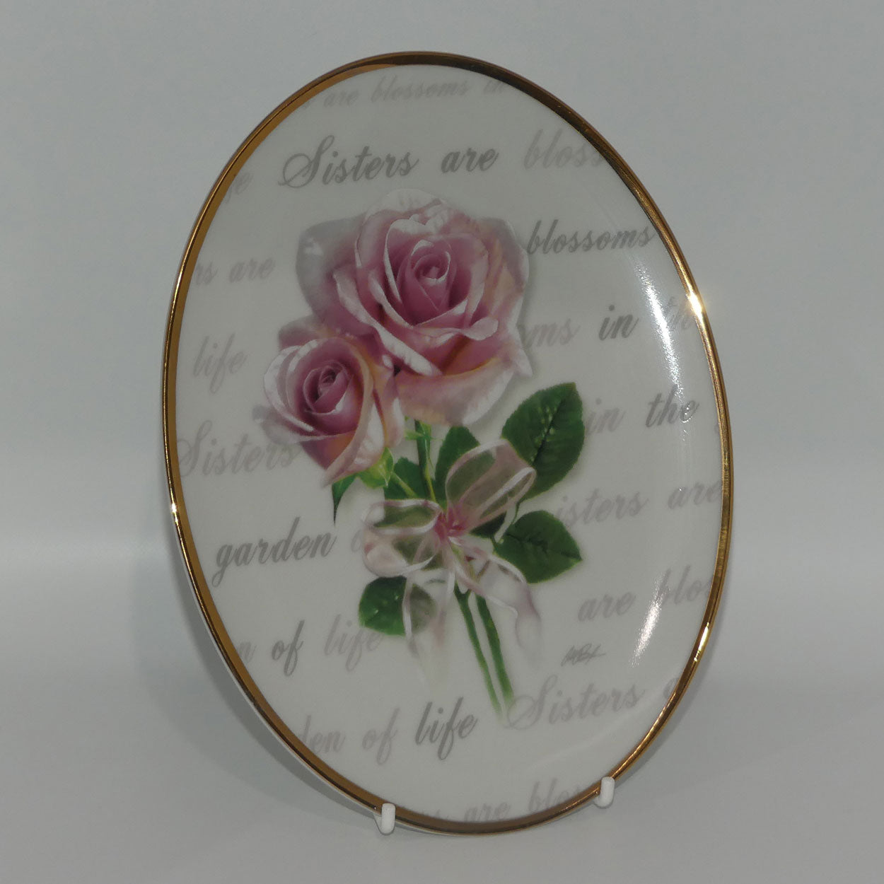 bradex-84-b10-942-1-plate-sisters-forever-my-sister-my-friend