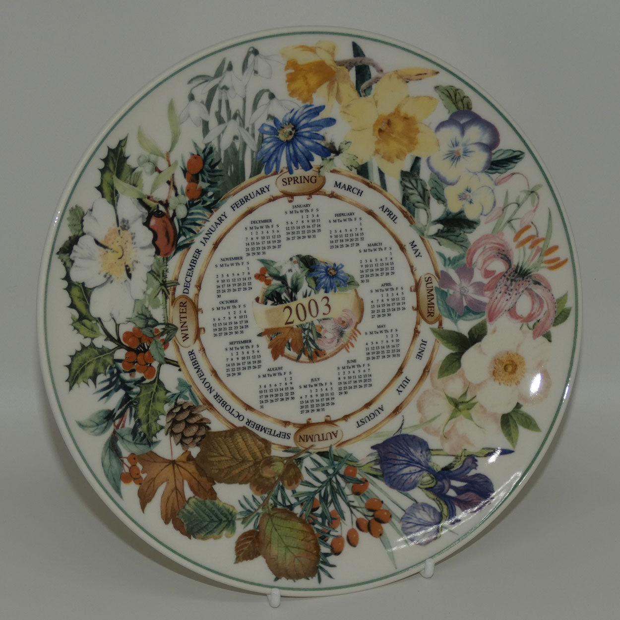 wedgwood-queens-ware-calendar-plate-2003
