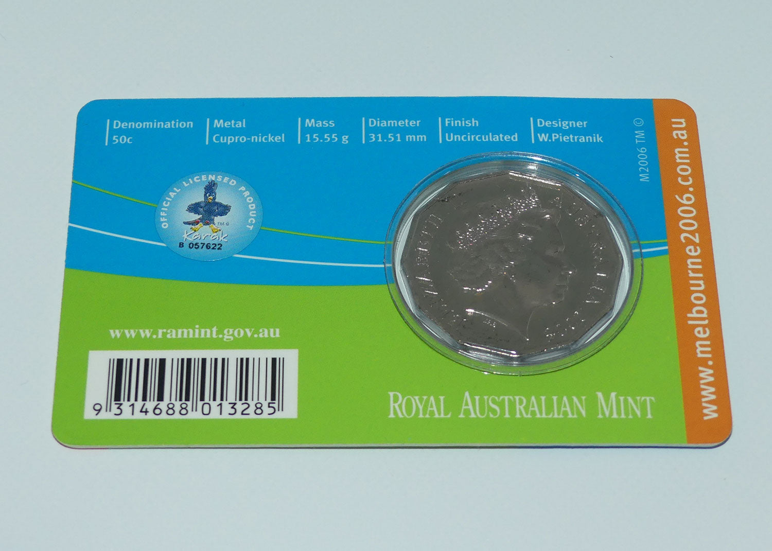 RAM 2006 | Melbourne 2006 | 50 cent | Athletics