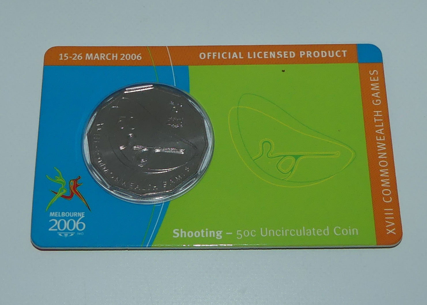 RAM 2006 | Melbourne 2006 | 50 cent Uncirculated | Shooting