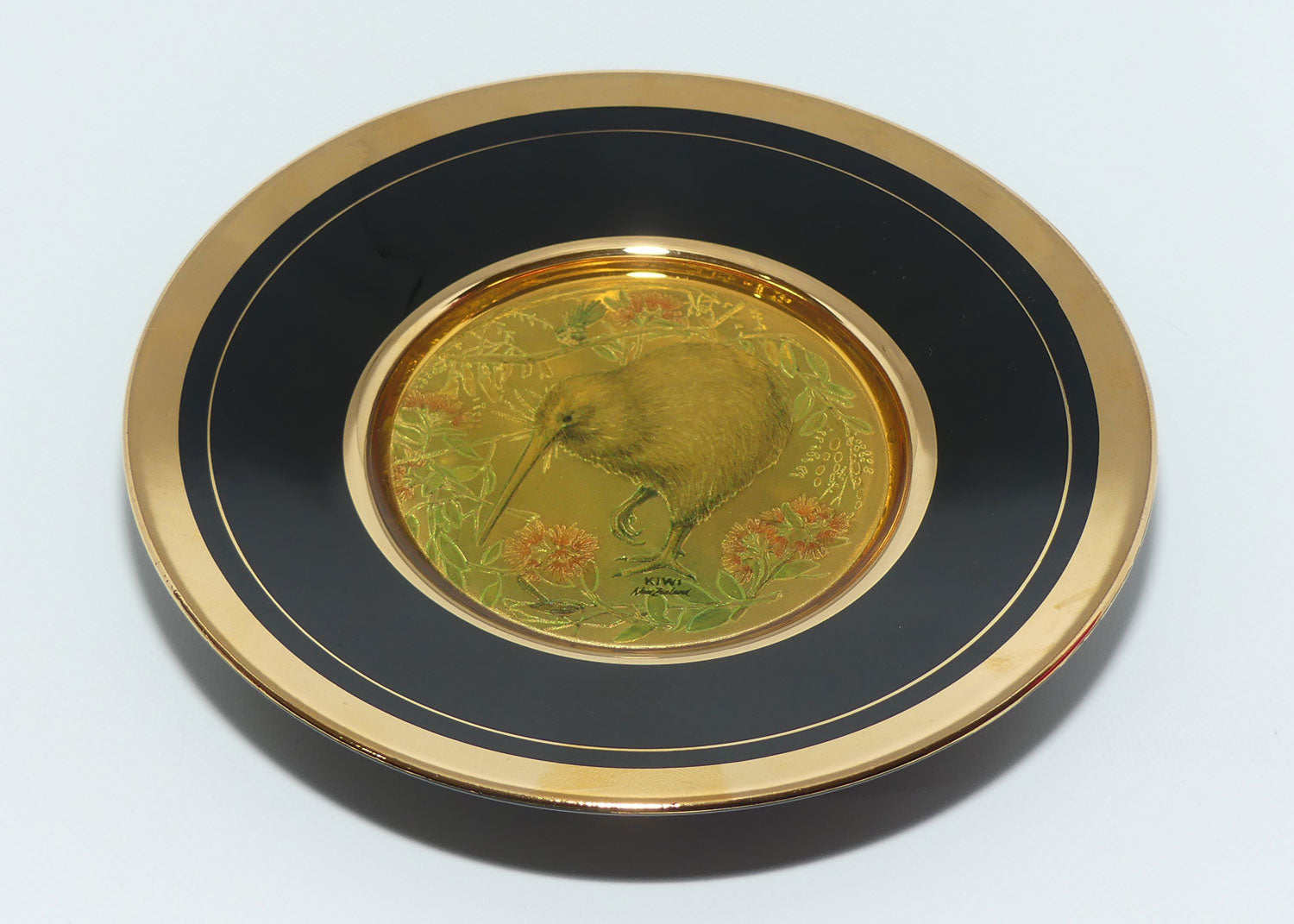 24K Gold Kiwi | New Zealand High Gloss Holographic plate