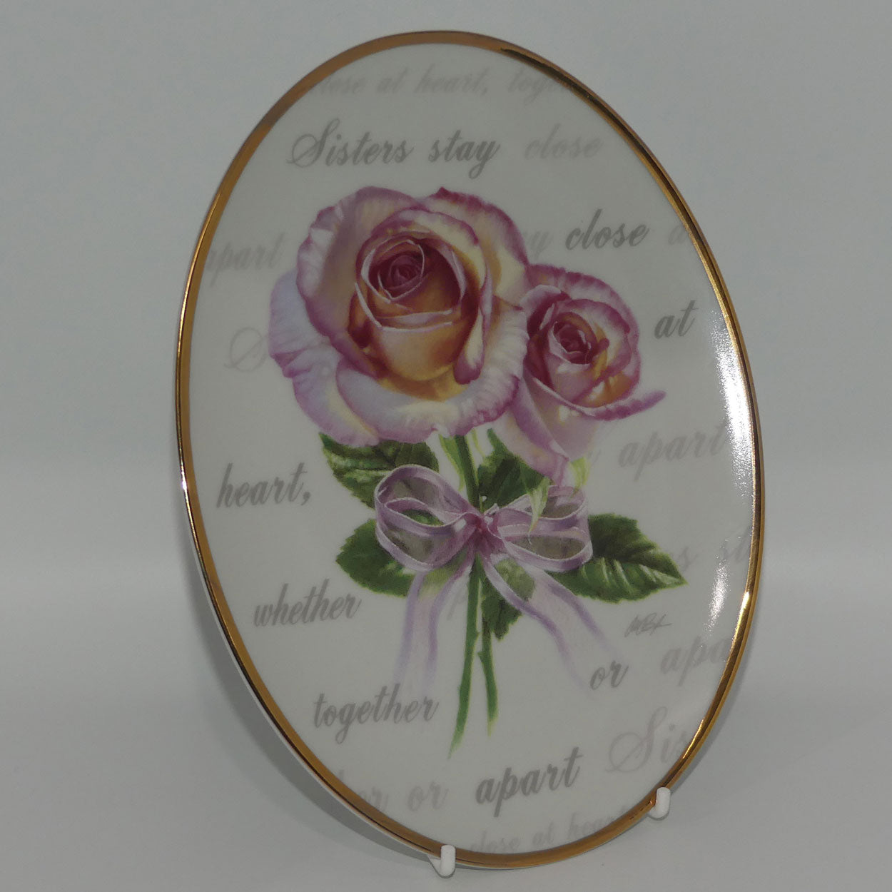 bradex-84-b10-942-2-plate-sisters-forever-sisters-stay-close-at-heart