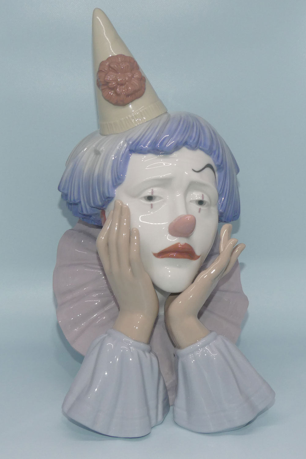 lladro-clowns-head-jester-with-base-5129