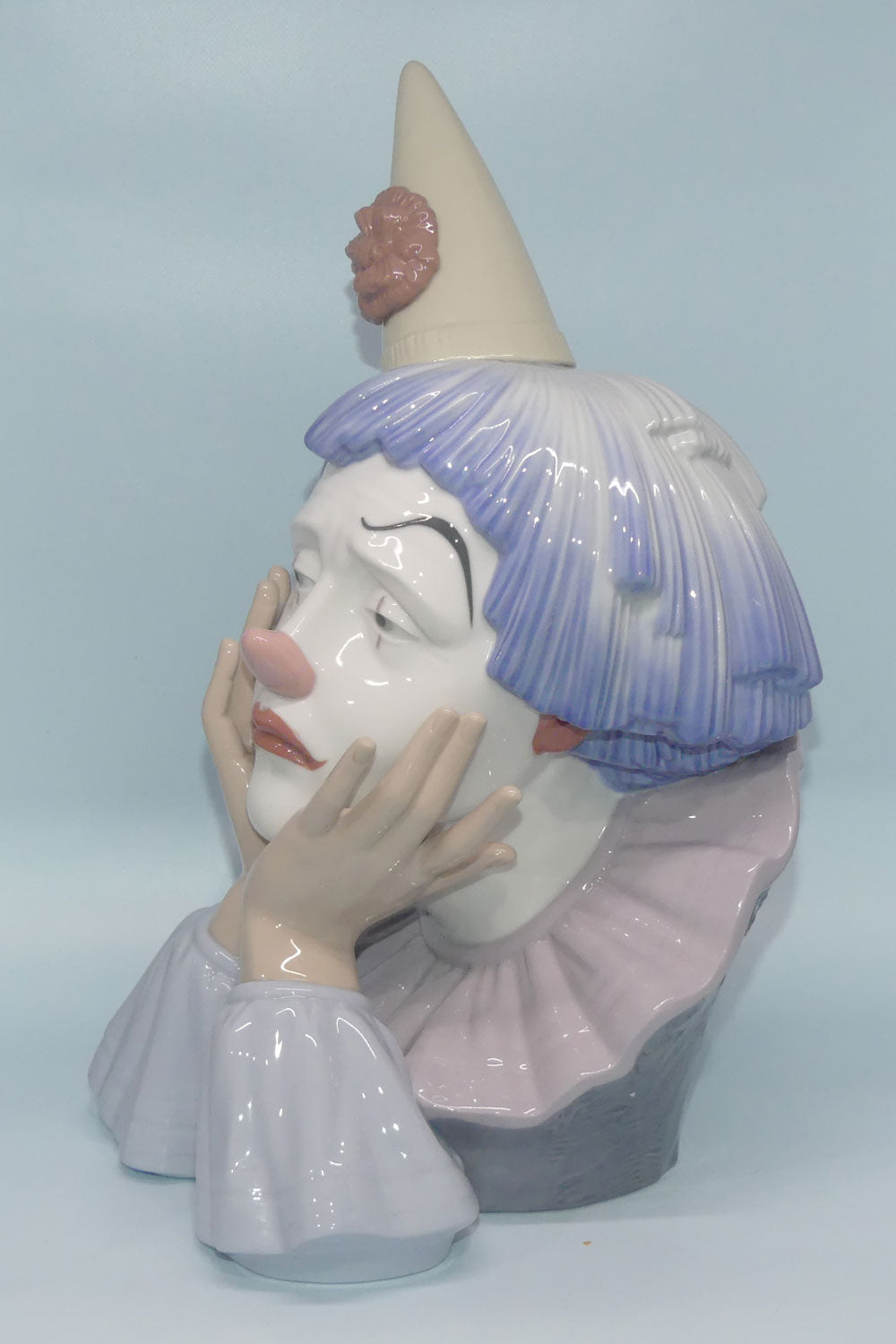 lladro-clowns-head-jester-with-base-5129