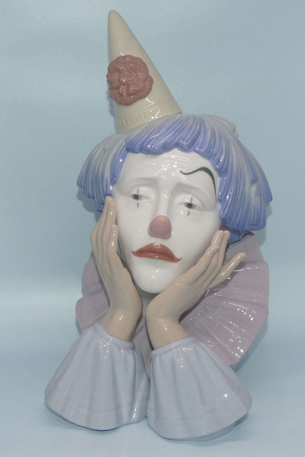 lladro-clowns-head-jester-with-base-5129
