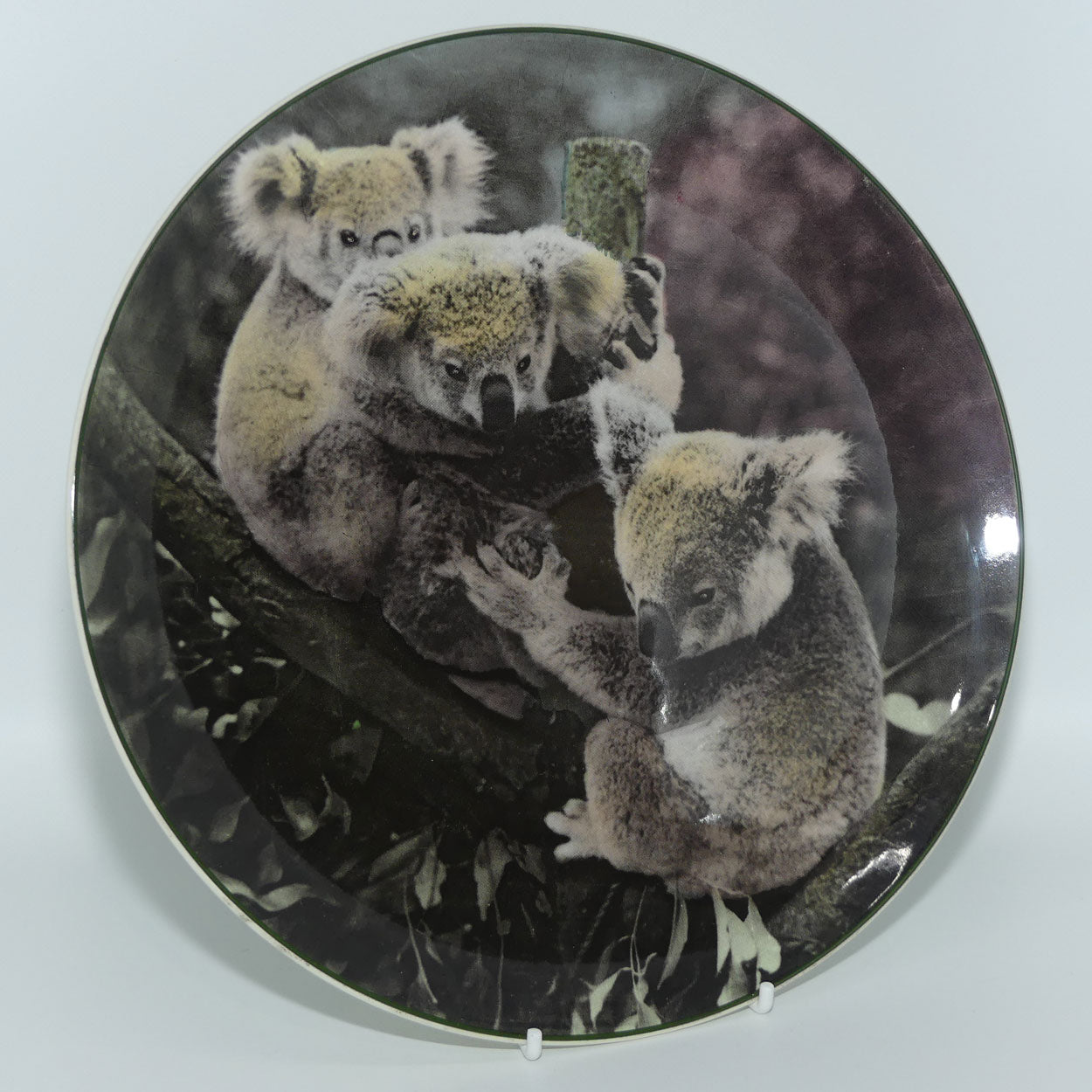 Royal Doulton Australian Views plate #5 | Koala Bears D6424