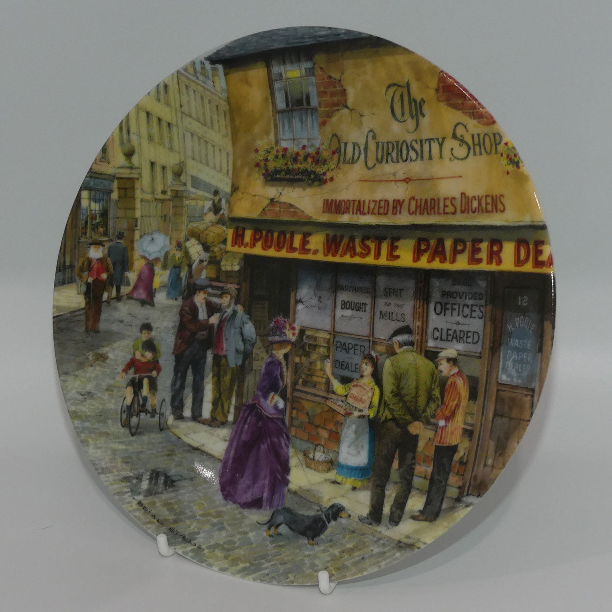 bradex-26-d8-10-5-cries-of-london-5-plate-the-match-seller