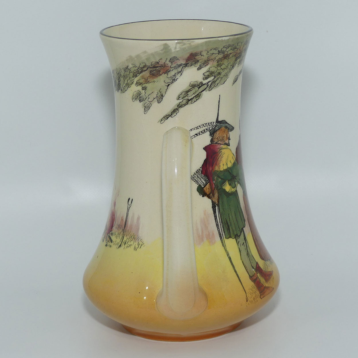 Royal Doulton Under the Greenwood Tree twin handle vase | Shape 7348 | D6094