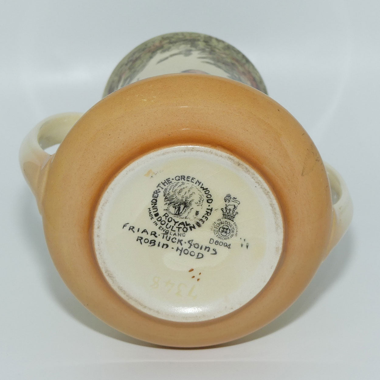 Royal Doulton Under the Greenwood Tree twin handle vase | Shape 7348 | D6094