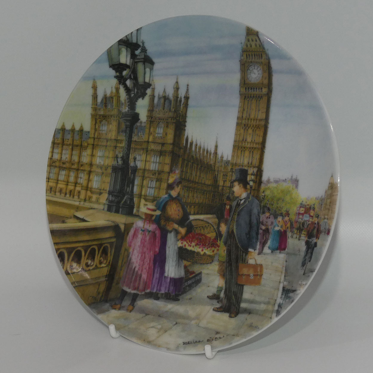 bradex-26-d8-10-8-cries-of-london-8-plate-the-strawberry-seller