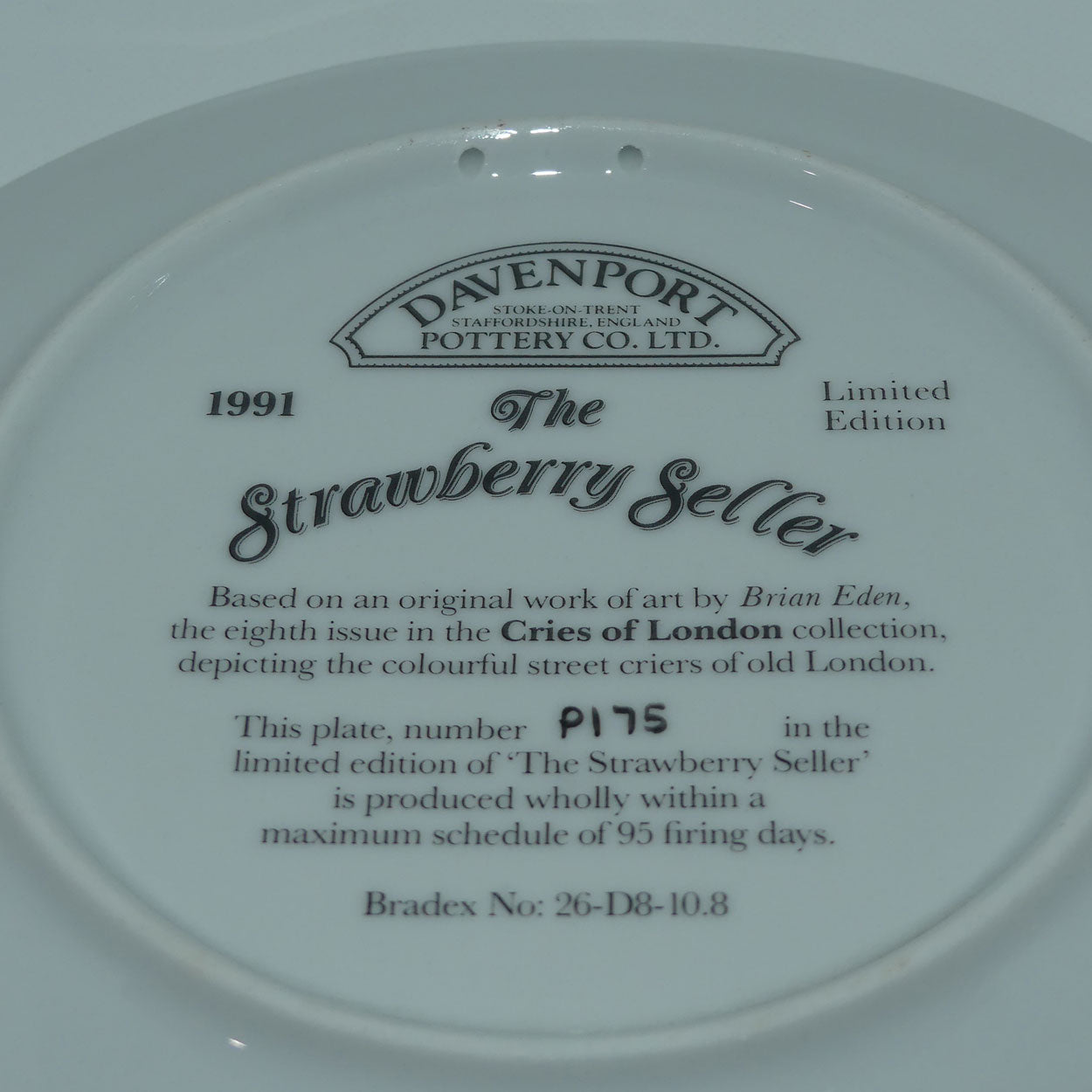 bradex-26-d8-10-8-cries-of-london-8-plate-the-strawberry-seller