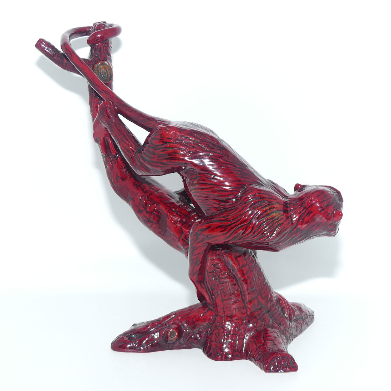 BA40 Royal Doulton Flambe Burslem Artwares Suzhou Monkey