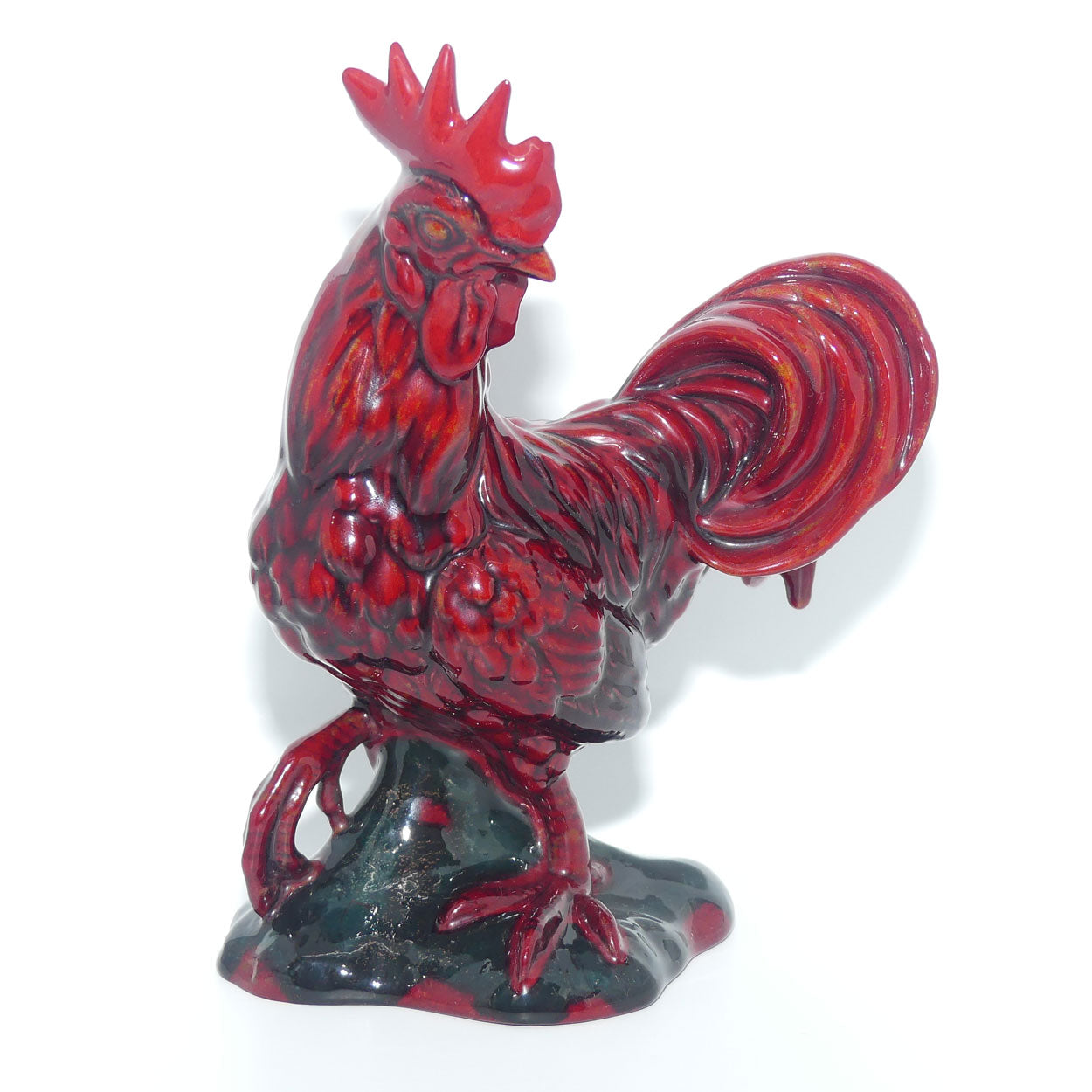 BA61 Royal Doulton Burslem Artwares Flambe Cockerel | Limited Edition