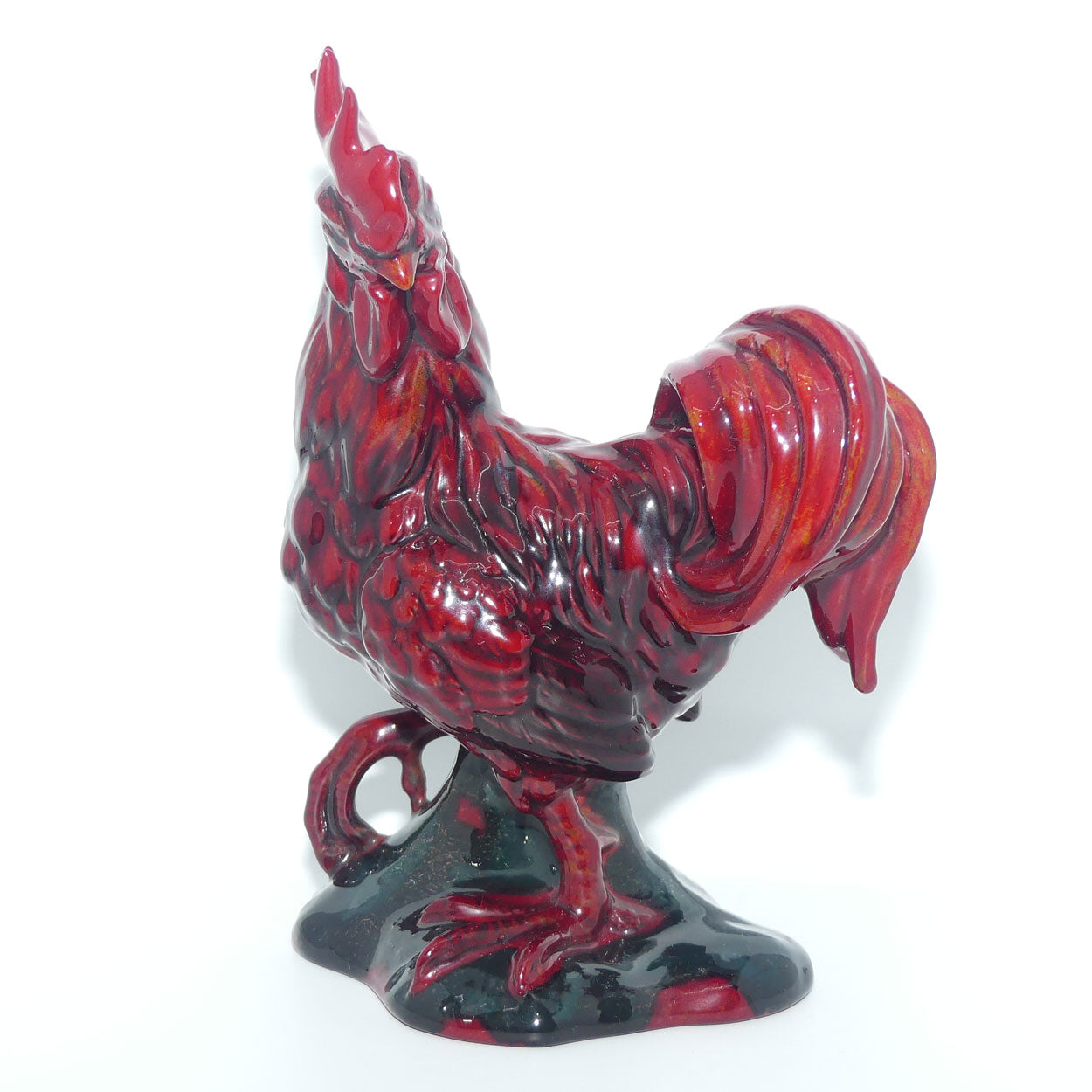 BA61 Royal Doulton Burslem Artwares Flambe Cockerel | Limited Edition