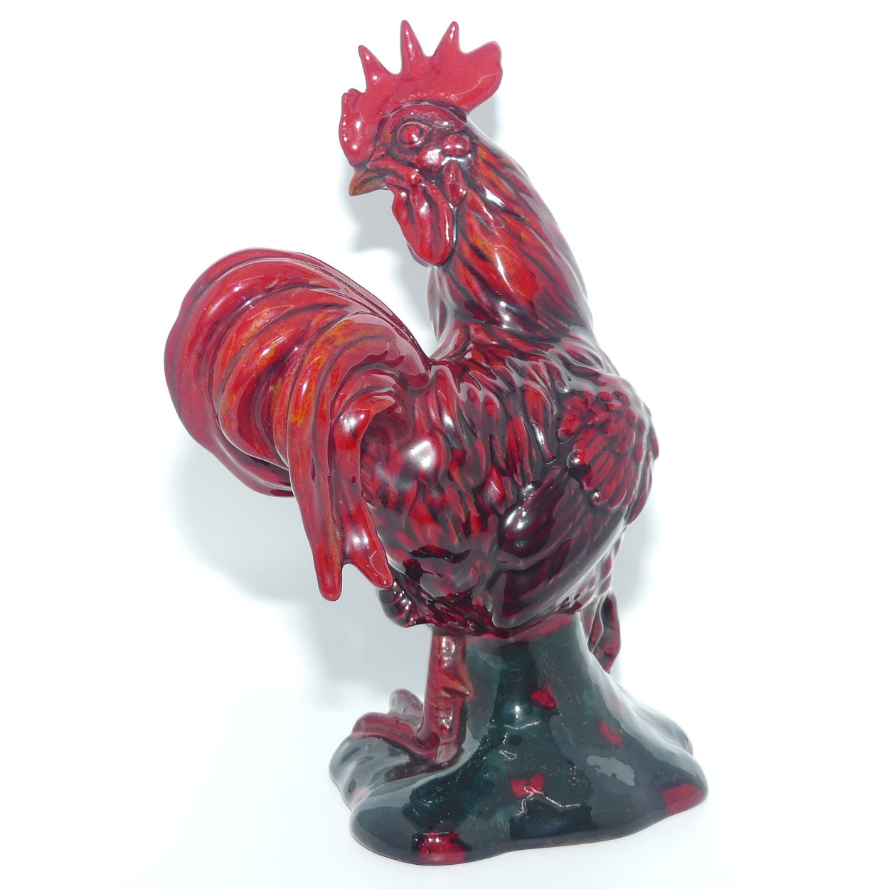 BA61 Royal Doulton Burslem Artwares Flambe Cockerel | Limited Edition