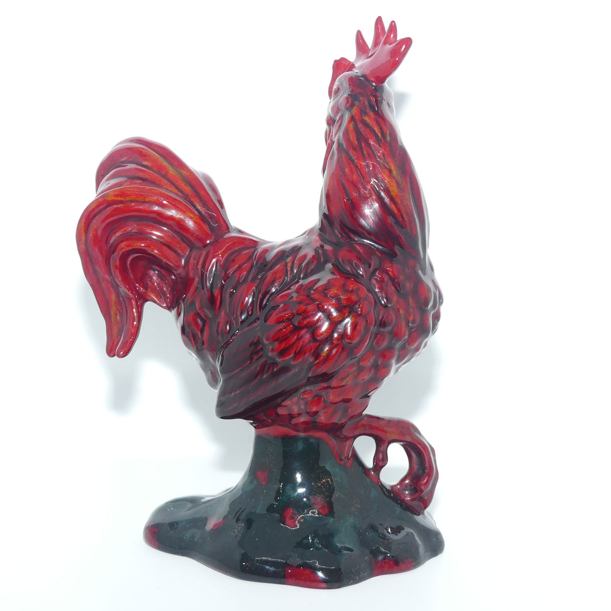 BA61 Royal Doulton Burslem Artwares Flambe Cockerel | Limited Edition