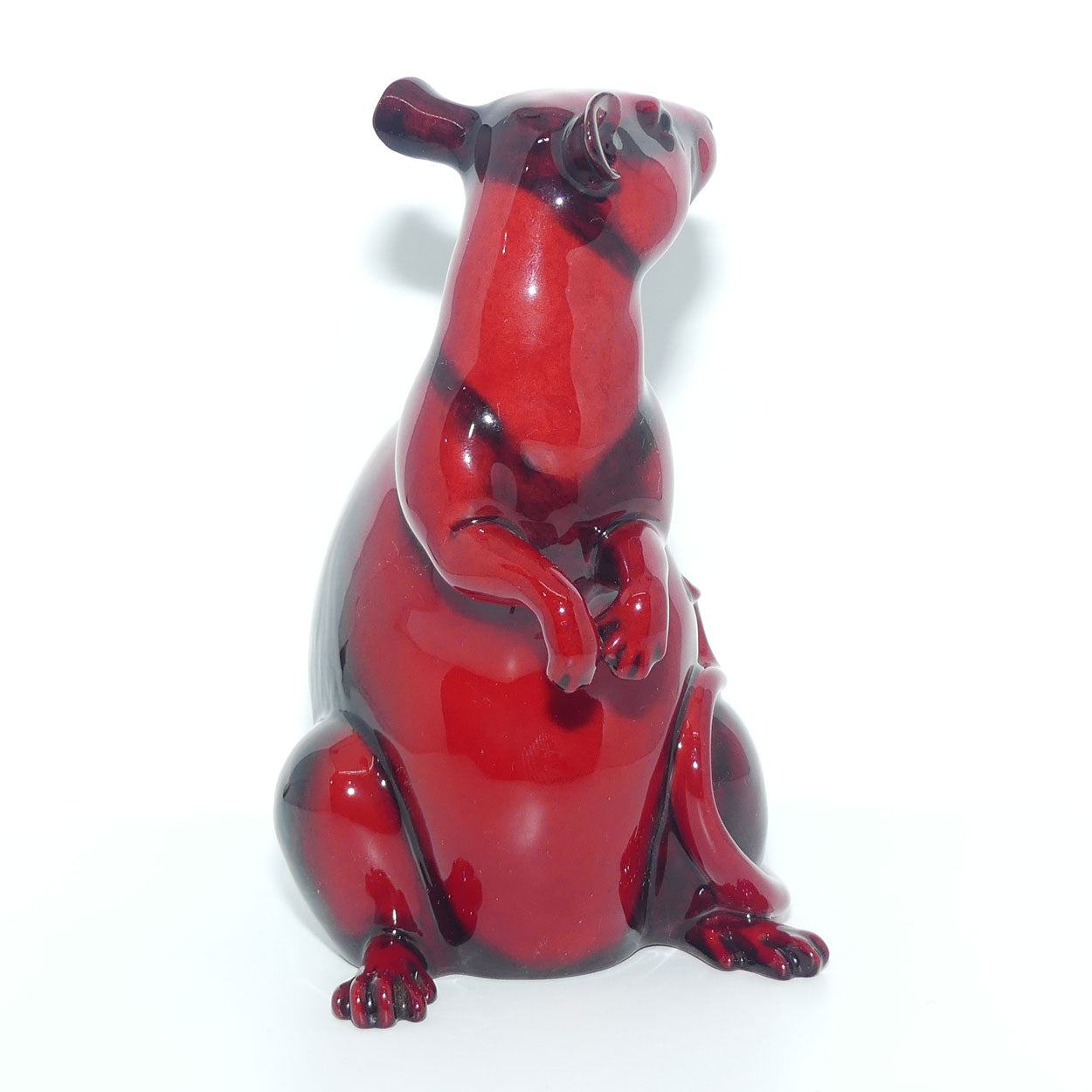 BA79 Royal Doulton Flambe Burslem Artwares Year of the Rat