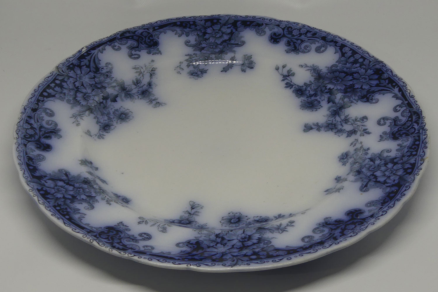 Burgess and Leigh Burslem Athol pattern Flow Blue plate | Rd No 324171 | c.1900