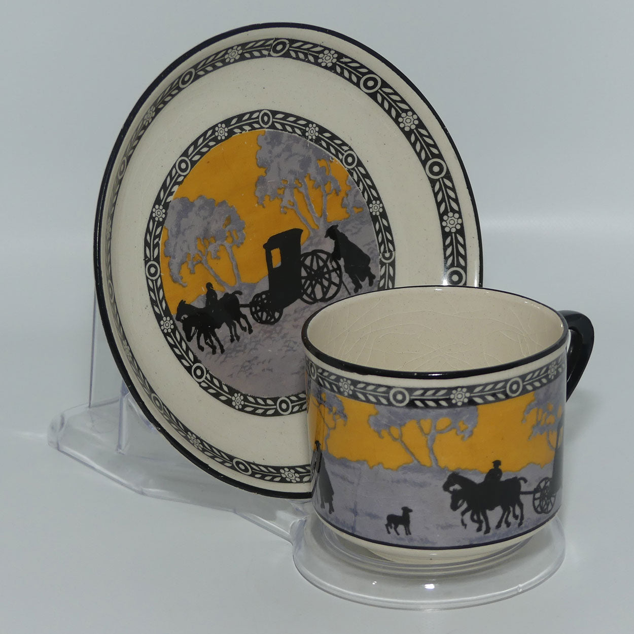 Royal Doulton Kensington Gardens duo D4467