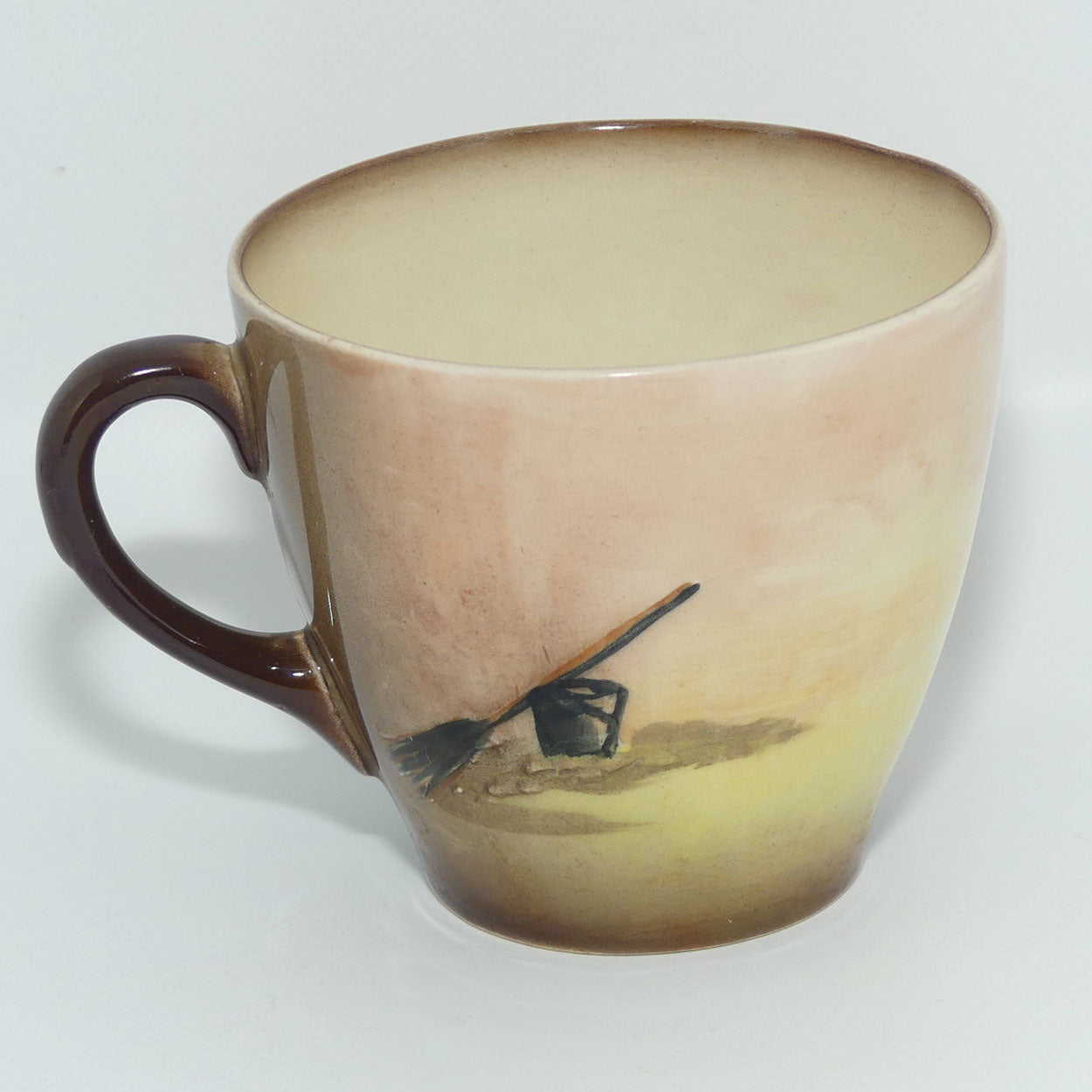 Royal Doulton Dickens Sam Weller | Fat Boy | Mr Pickwick | Mrs Cluppins low relief duo D5833