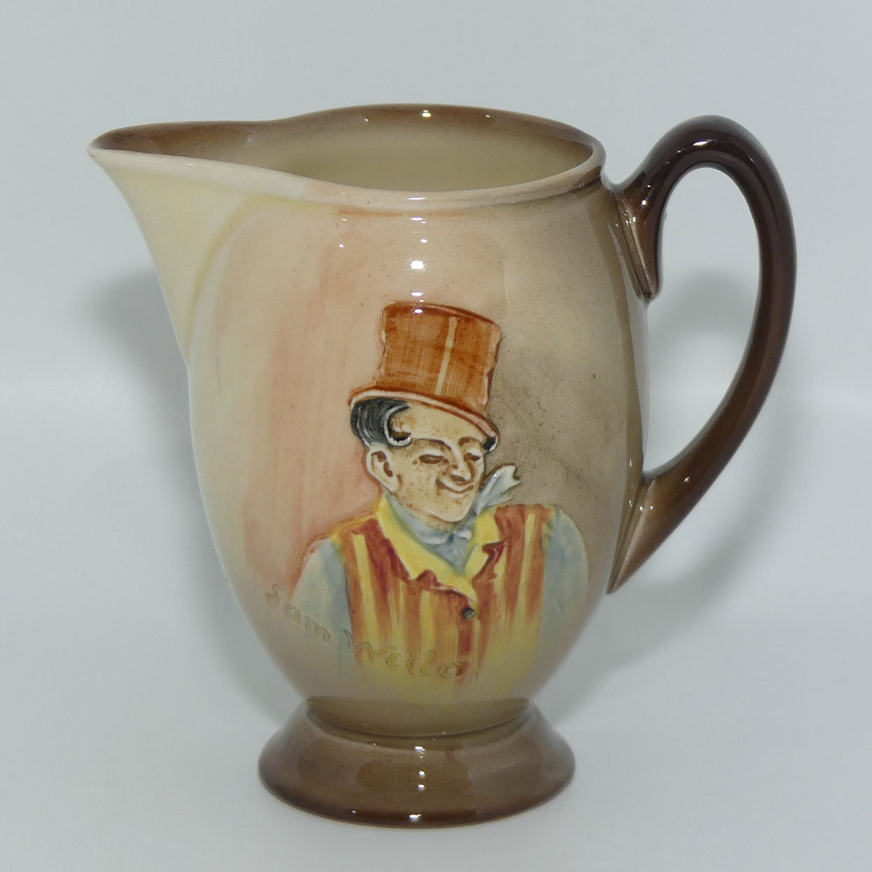 Royal Doulton Dickens Sam Weller low relief milk jug D5833