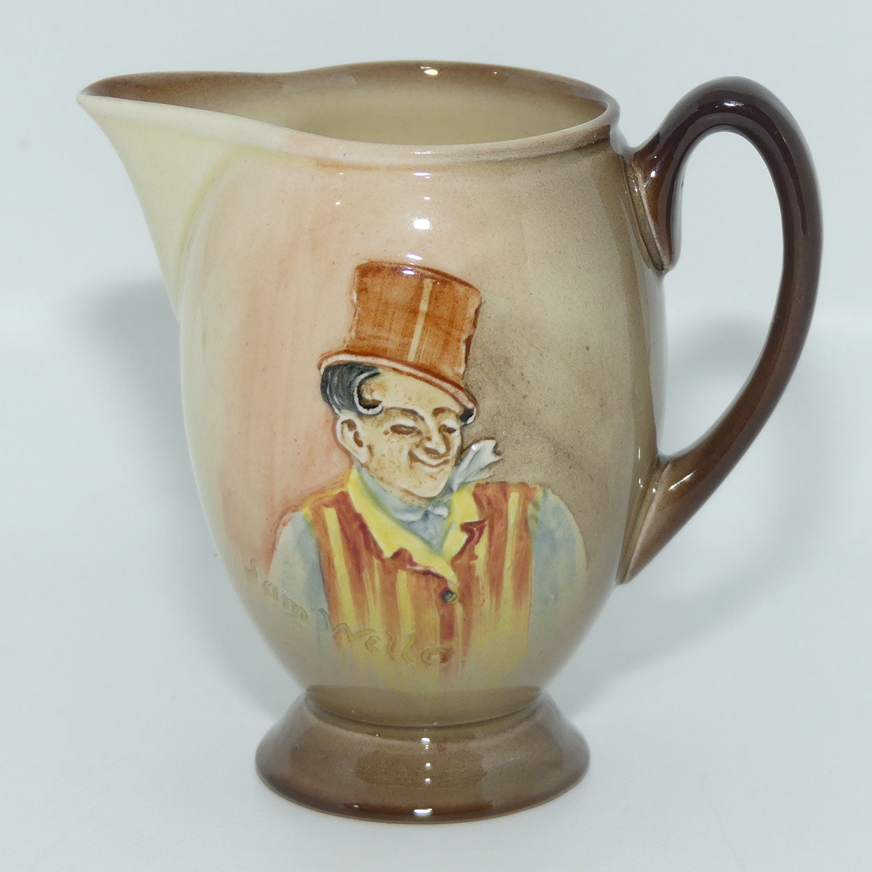 Royal Doulton Dickens Sam Weller low relief milk jug D5833
