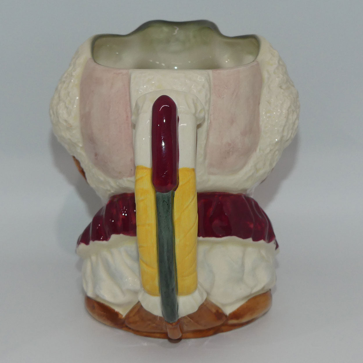 D6322 Royal Doulton large character jug The Clown | White Hair