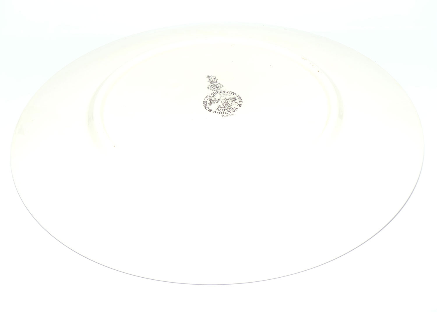 Royal Doulton Under the Greenwood Tree wall charger D6341