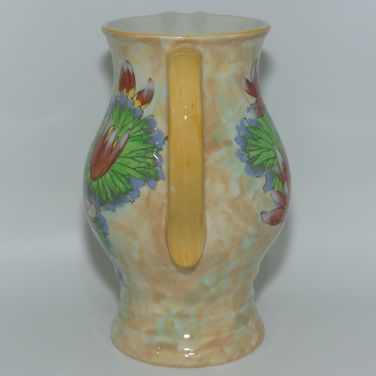 Royal Doulton colourful Water Lily pattern jug D6343 | #1