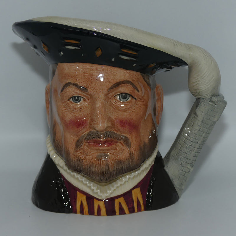 D6642 Royal Doulton Large Character Jug Henry Viii 