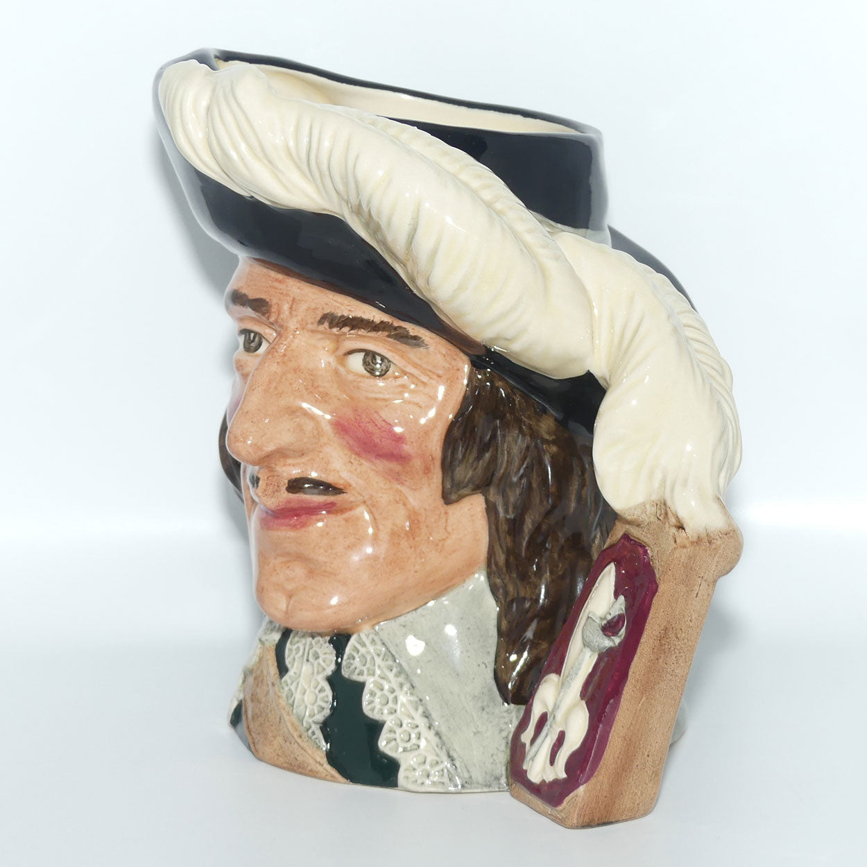 D6691 Royal Doulton large character jug Dartagnan | Fourth Musketeer