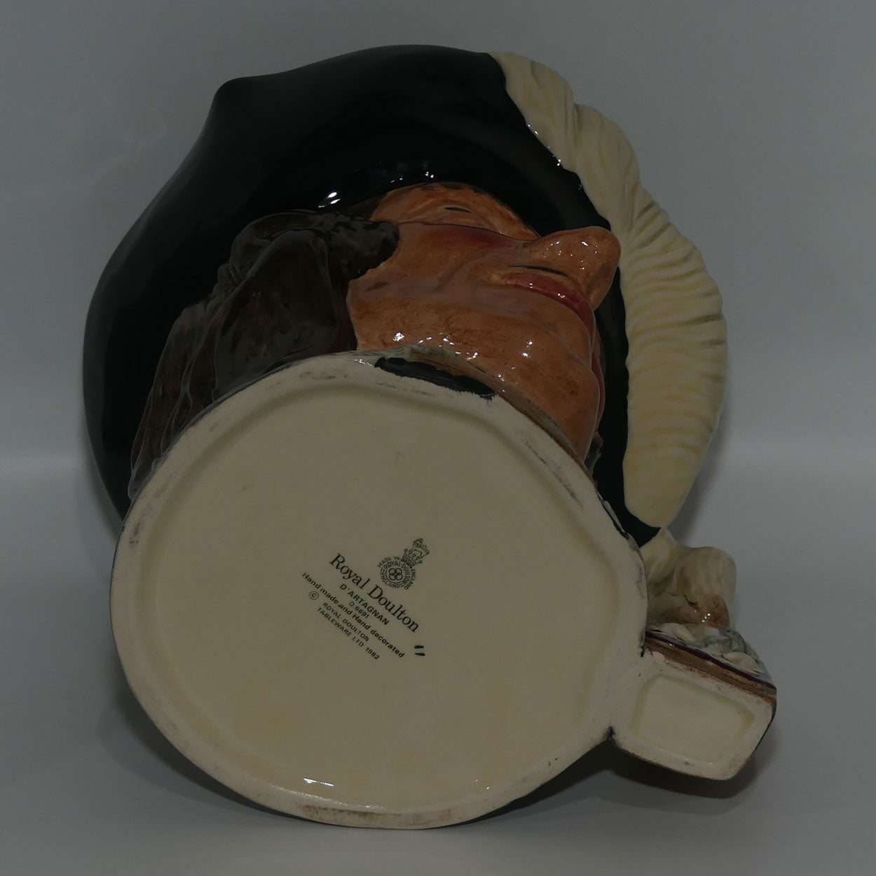 D6691 Royal Doulton large character jug Dartagnan | Fourth Musketeer