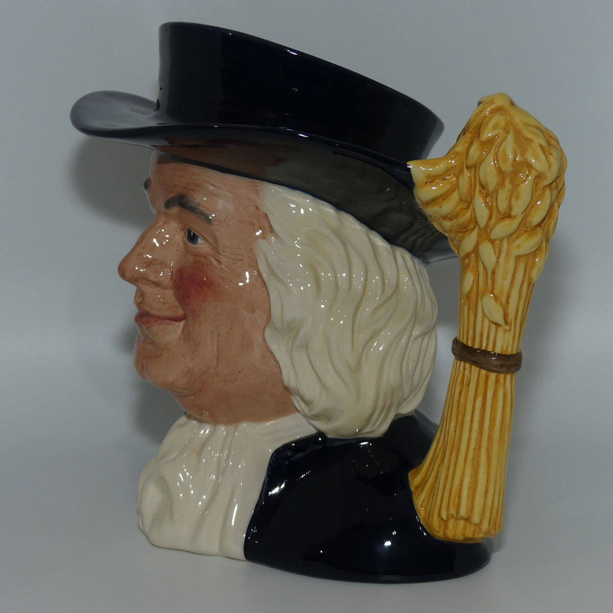 D6738 Royal Doulton large character jug Mr Quaker | LE #943/3500 + Certificate