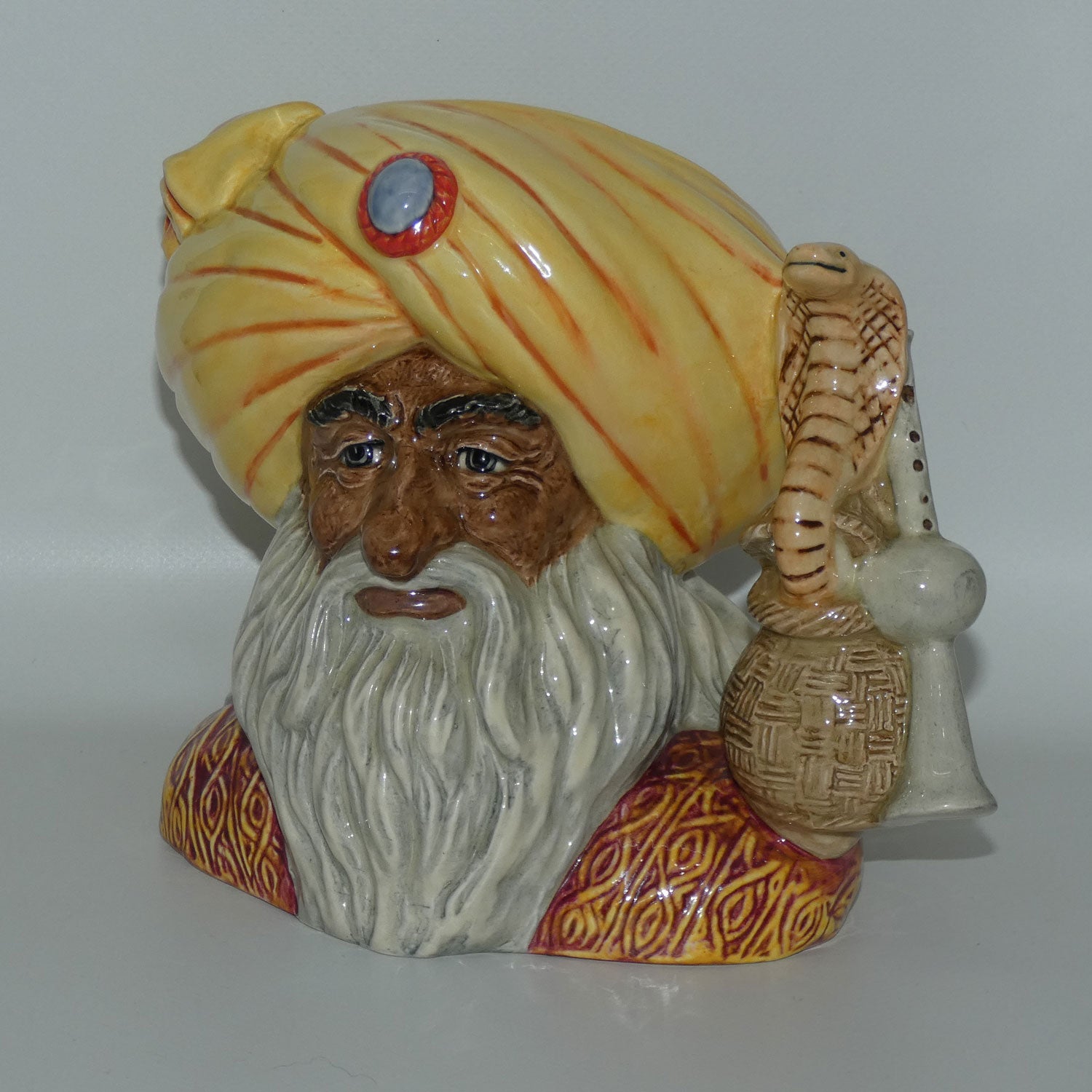 D6912 Royal Doulton large character jug The Snake Charmer | LE171/2500