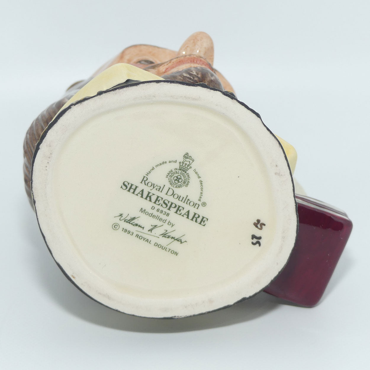 D6938 Royal Doulton small character jug Shakespeare | #2