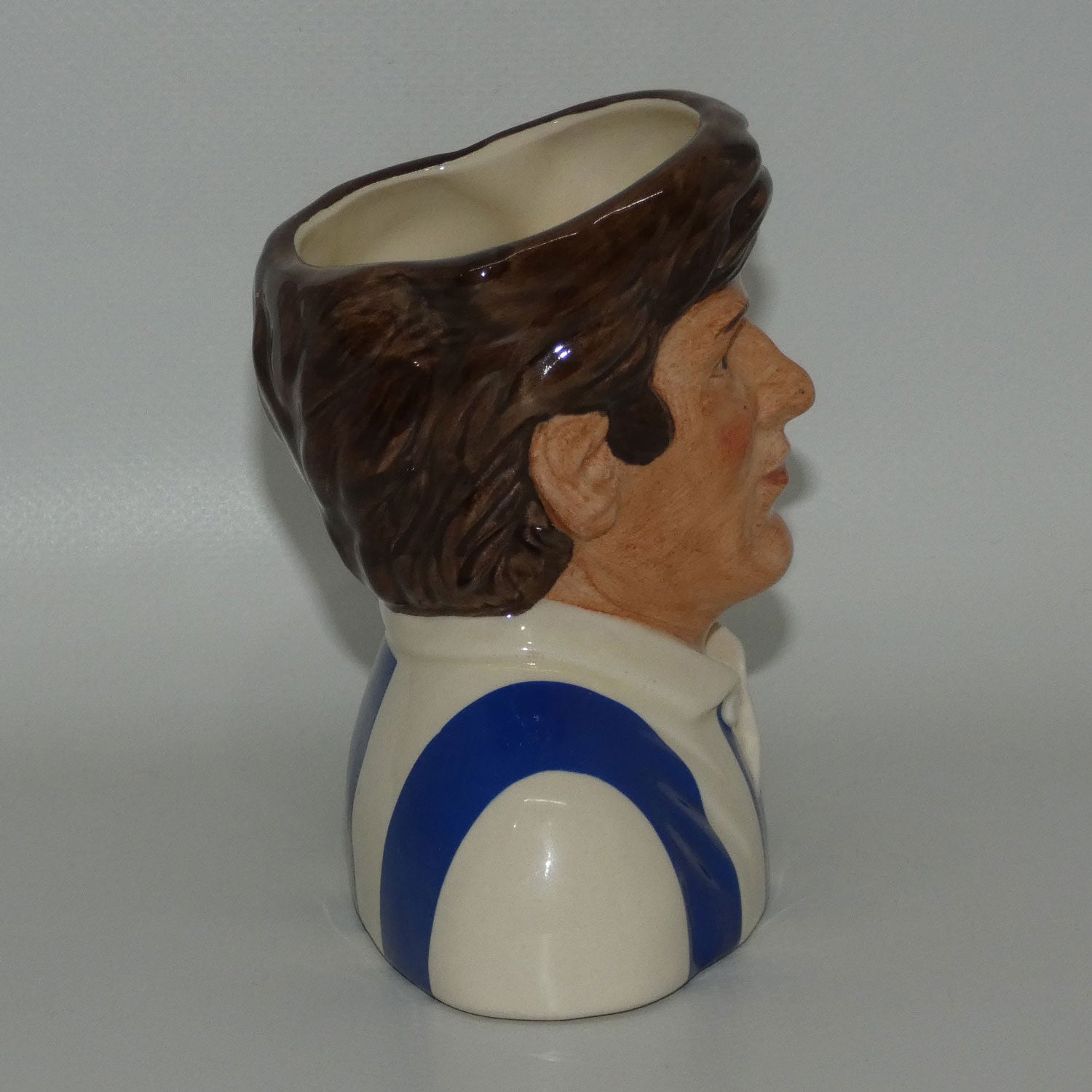 D6958 Royal Doulton small character jug Football Supporter Sheffield Wednesday